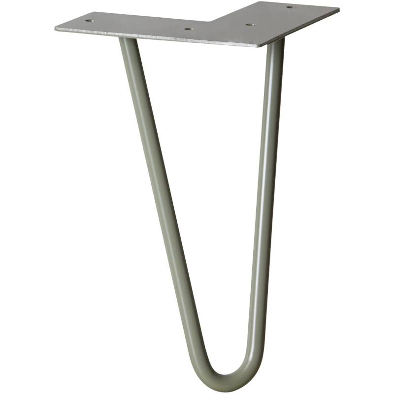 Wagner Möbelbein Hairpin Länge 200 mm Moss Grey von Wagner design yourself