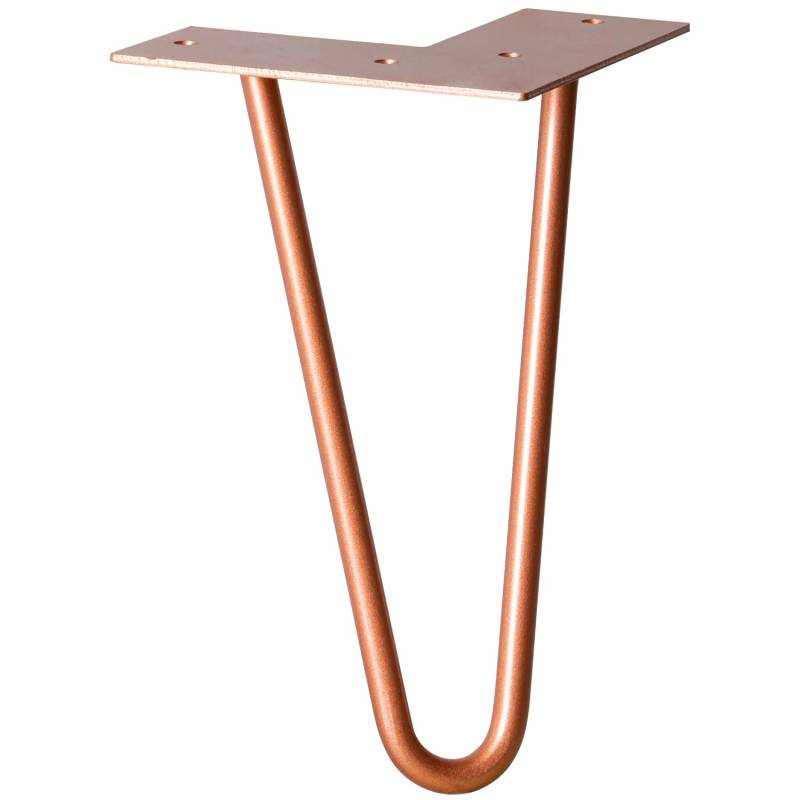 Wagner Möbelbein Hairpin Länge 200 mm Pearl Brass Wagner Möbelbein Hairpin Länge 200 mm Pearl Brass von Wagner design yourself