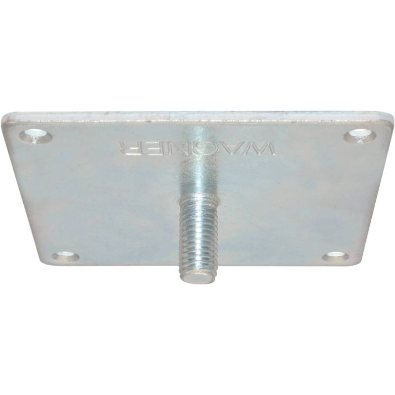 Wagner System Anschraubplatte ST 3991 Stahl 90 mm x 90 mm von Wagner design yourself