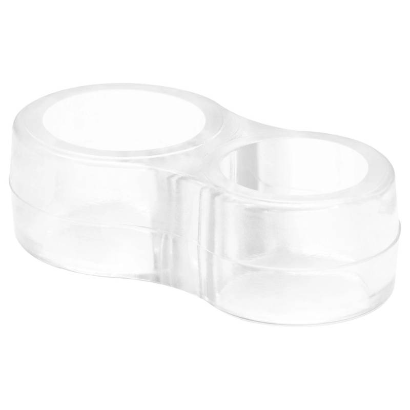 Wagner Türpuffer Doppelring 45 mm x 25 mm x 15 mm Transparent von Wagner design yourself