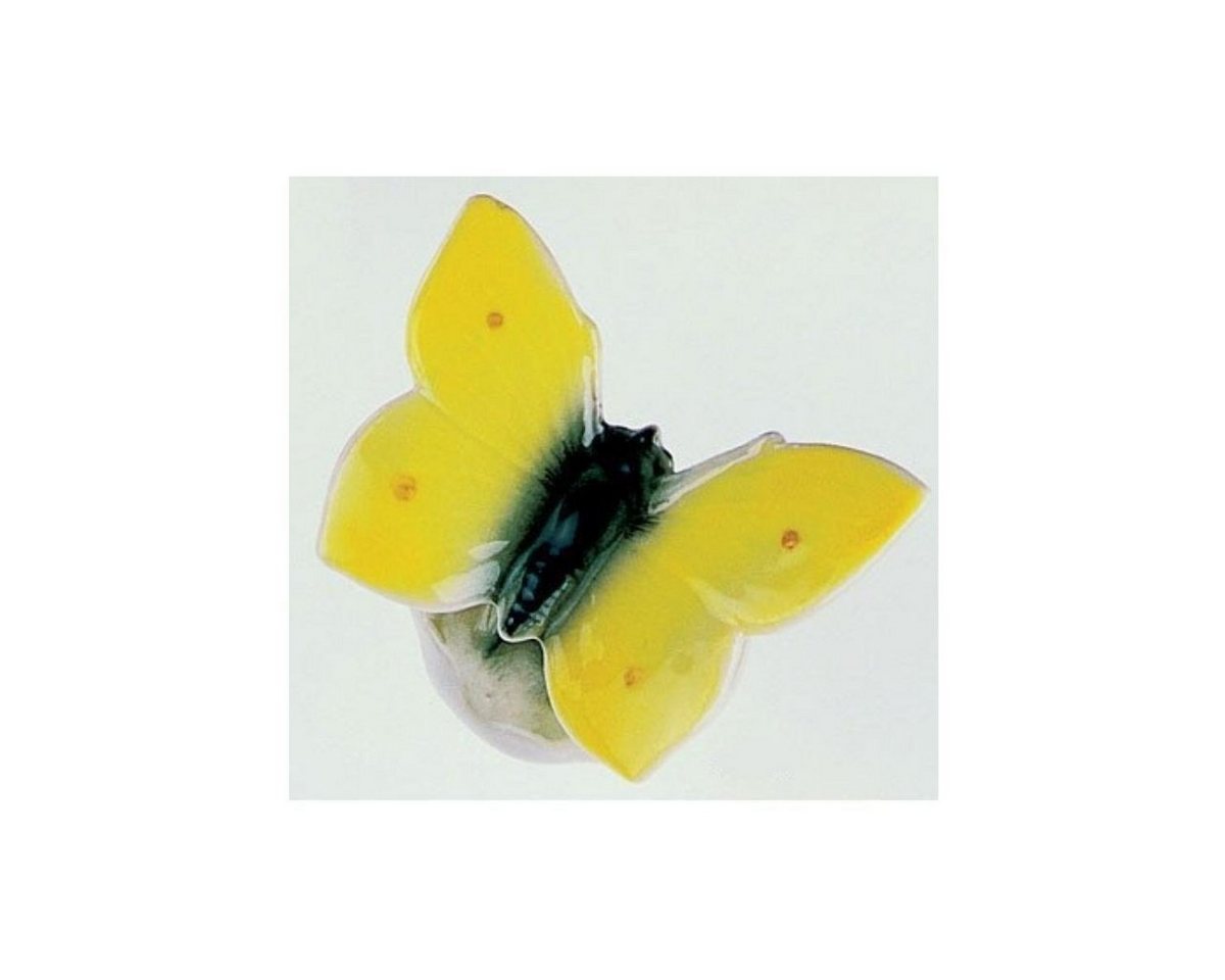 Wagner & Apel Porzellan Dekofigur 00580/40 - Schmetterling (Zitronenfalter) (1tlg), Perfekt für jeden Anlass von Wagner & Apel Porzellan