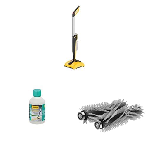 Bundle aus WAGNER Multifunktions-Terrassenreiniger Levaro Powerbrush 18V + WAGNER Deep Cleaner, 500 ml + WAGNER Stone Brush Kit Intense von Wagner