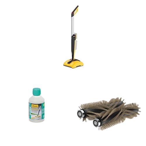 Bundle of WAGNER Multifunktions-Terrassenreiniger Levaro Powerbrush 18V + WAGNER Deep Cleaner, 500 ml + WAGNER Wood Brush Kit Intense von Wagner