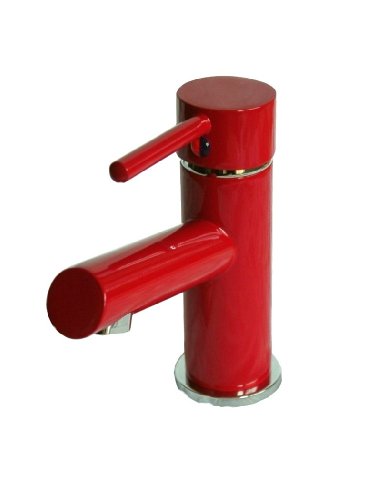 Einhebel Waschtischarmatur in Rot. Hochdruck. Einhebel Waschtischarmatur in Rot. Hochdruck. von Wagner