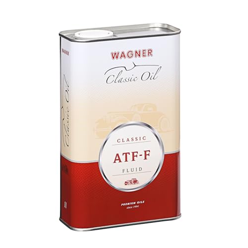WAGNER Classic ATF-F Automatik-Getriebeöl - Mineralölbasis | Oldtimer ATF Öl Typ F Für Ford, Lincoln, Mercury, Volvo & British Leyland | Hochwertiges Automatikgetriebeöl, Hydrauliköl | 1 Liter WAGNER Classic ATF-F Automatik-Getriebeöl - Mineralölbasis | Oldtimer ATF Öl Typ F Für Ford, Lincoln, Mercury, Volvo & British Leyland | Hochwertiges Automatikgetriebeöl, Hydrauliköl | 1 Liter von Wagner