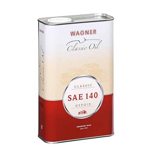 WAGNER Hypoid-Getriebeöl SAE 140 - API GL 5 & EP-Wirkstoff | Antriebsachsen, Kegel-, Lenk- und Stirnradgetriebe | Getriebeöle Für Effektiven Verschleißschutz & Temperaturbeständigkeit | 1 Liter WAGNER Hypoid-Getriebeöl SAE 140 - API GL 5 & EP-Wirkstoff | Antriebsachsen, Kegel-, Lenk- und Stirnradgetriebe | Getriebeöle Für Effektiven Verschleißschutz & Temperaturbeständigkeit | 1 Liter von Wagner