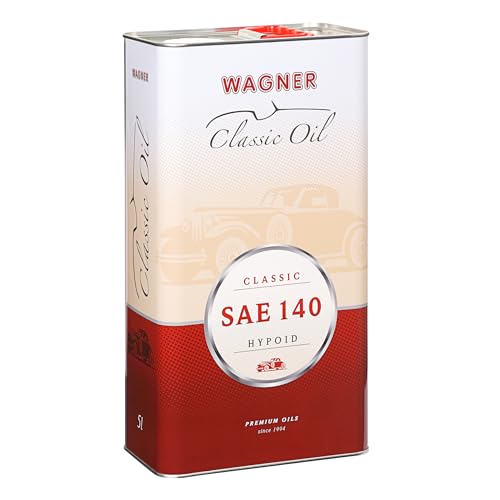 WAGNER Hypoid-Getriebeöl SAE 140 - API GL 5 & EP-Wirkstoff | Antriebsachsen, Kegel-, Lenk- und Stirnradgetriebe | Getriebeöle Für Effektiven Verschleißschutz & Temperaturbeständigkeit | 5 Liter WAGNER Hypoid-Getriebeöl SAE 140 - API GL 5 & EP-Wirkstoff | Antriebsachsen, Kegel-, Lenk- und Stirnradgetriebe | Getriebeöle Für Effektiven Verschleißschutz & Temperaturbeständigkeit | 5 Liter von Wagner
