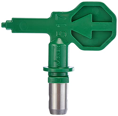 WAGNER Control Pro HEA Düse 517 für Control Pro Airless Farbsprühsysteme für Latexfarben, Dispersionen, Rostschutzfarben, < 55% weniger Sprühnebel, grün von Wagner