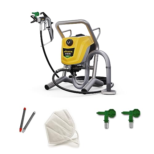 WAGNER Airless Farbsprühsystem Control Pro 250 M für Wandfarben, Latexfarben, Lacke & Lasuren, 15 m²-2 min, Druckregulierung, 110 bar, Schlauch 9 m WAGNER Airless Farbsprühsystem Control Pro 250 M für Wandfarben, Latexfarben, Lacke & Lasuren, 15 m²-2 min, Druckregulierung, 110 bar, Schlauch 9 m von Wagner