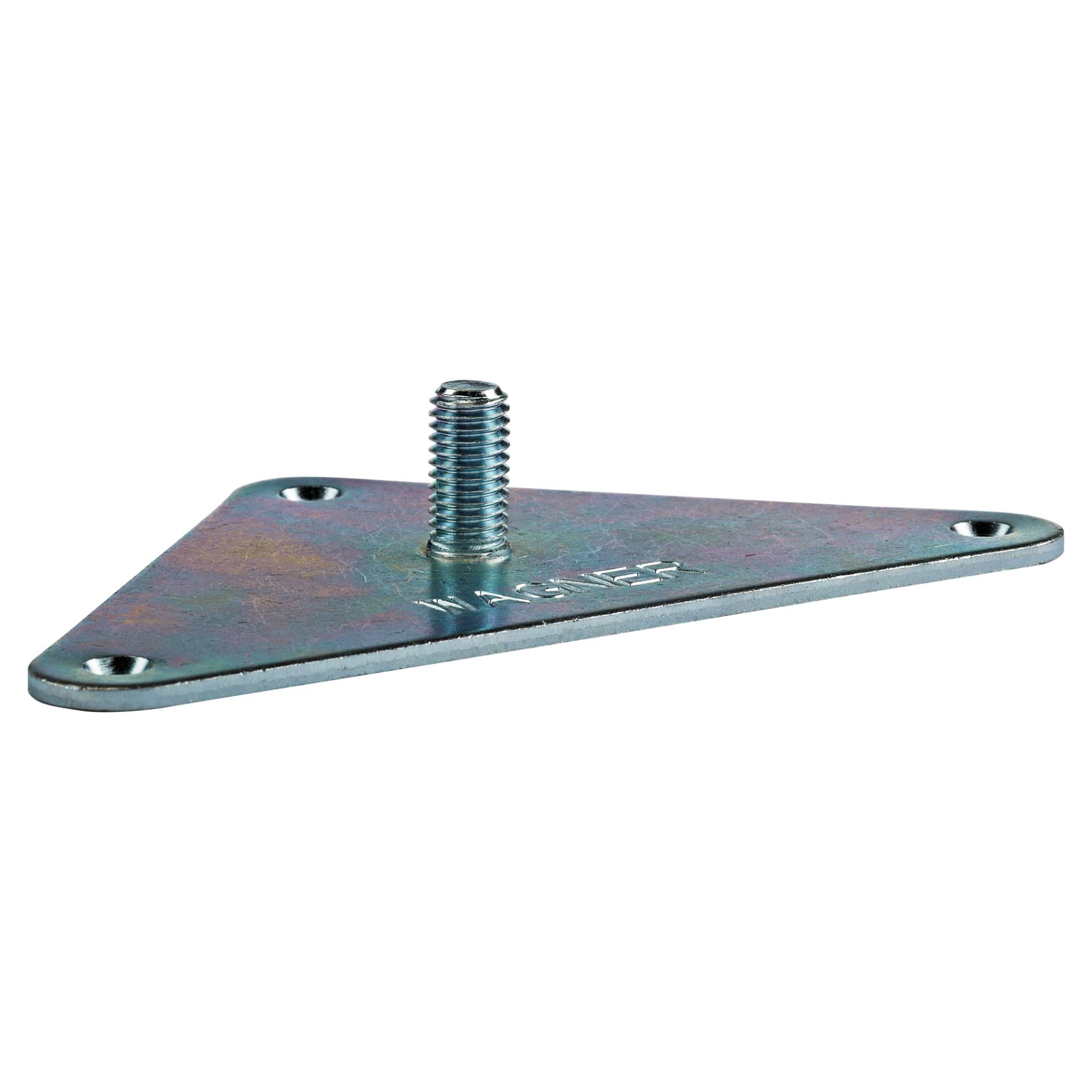 Wagner Anschraubplatte Metall M10 140 x 80 mm Wagner Anschraubplatte Metall M10 140 x 80 mm von Wagner
