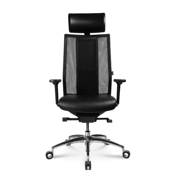 Wagner Living I-Medic Ltd. Chefsessel mit Netzrücken und Lederpolsterung. Wagner Living I-Medic Ltd. Chefsessel mit Netzrücken und Lederpolsterung. von Wagner