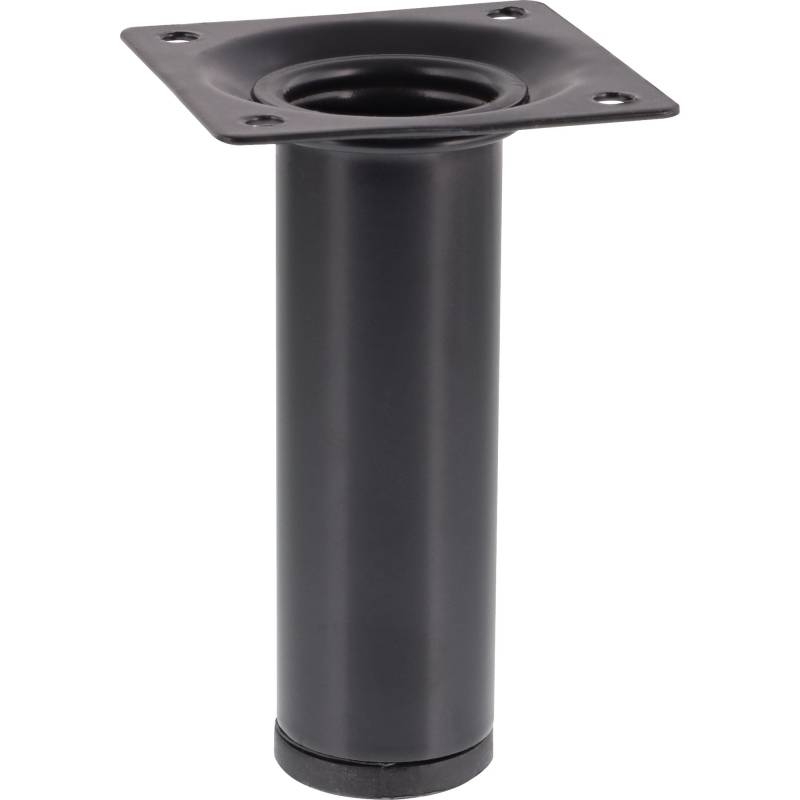 Wagner Möbelbein 'Classic ST 1010' Stahl schwarz Ø 30 x 100 mm von Wagner