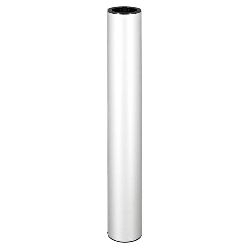 Wagner Möbelfuß Systemrohr "Teno" aluminiumfarben Ø 30 x 192 mm von Wagner
