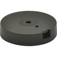 Wagner - QuickClick Möbelgleiter basic zum Anschrauben ø 30mm, Höhe 5mm, schwarz, 4 Stk von Wagner