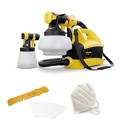 WAGNER Farbsprühsystem W 690 FLEXiO für Wand- und Latexfarben, Lacke & Lasuren im Innen- & Außenbereich, 15 m²-6 min, Behälter 1800 ml/800 ml, 630 W, Schlauch 3,5 m WAGNER Farbsprühsystem W 690 FLEXiO für Wand- und Latexfarben, Lacke & Lasuren im Innen- & Außenbereich, 15 m²-6 min, Behälter 1800 ml/800 ml, 630 W, Schlauch 3,5 m von Wagner