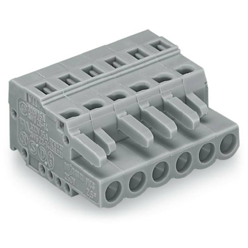 50 St. Wago Buchsengehäuse Kabel 231 Polzahl 10 Rastermaß 5 Mm 231 110/026 000 B-Ware von Wago