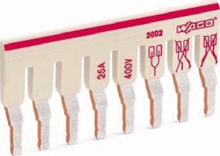 Schachtelbrücker Isol. 11-fach Nennstrom 25 A für Serien 2002 und 2003 von Wago