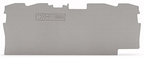 WAGO 2004-1491 Abschluss- und Trennplatte 100St. von WAGO