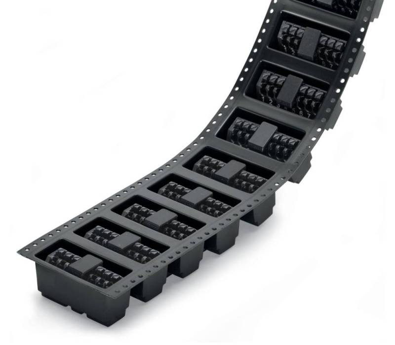 WAGO 250-208/353-604/997-406 Federkraftklemmblock 1.50 mm² Polzahl 8 Schwarz von Wago