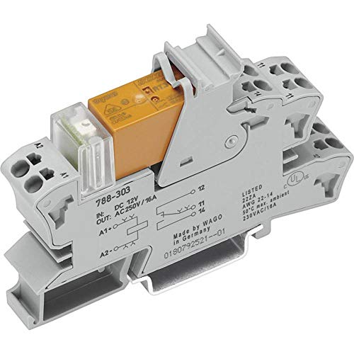 WAGO 788-516 Relaisbaustein Nennspannung: 230 V/AC Schaltstrom (max.): 8A 2 Wechsler 1St. von WAGO