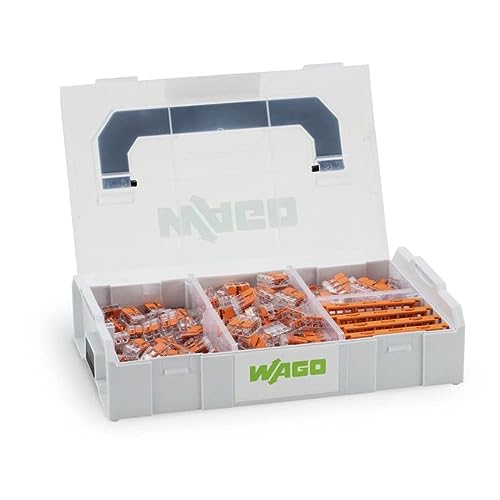 WAGO L-BOXX® Mini Serie 221 Box 130 Stück Anschlussklemmen 5 Gelbox IPX8 von WAGO