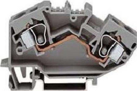 Wago 2-Leiter Durchgangsklemme 10 qmm, 784-604 von WAGO