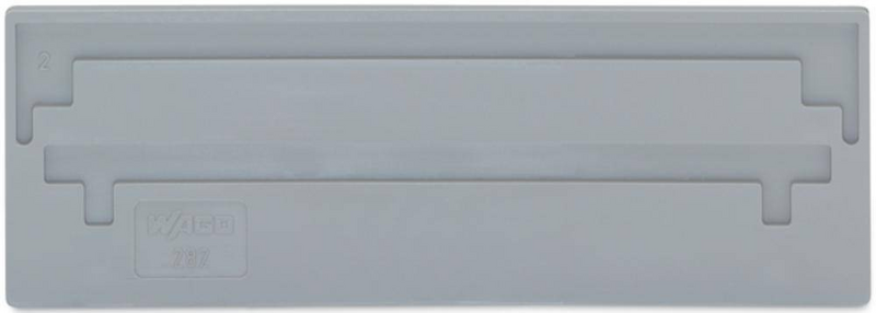 Wago 282 311 50 St. Abschluss  Und Trennplatte Abschlussplatte372 B-Ware von Wago