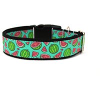 Wassermelone Hundehalsband 1 "Oder 1, 5" Sommer Buntes von Wagologie