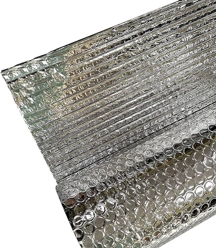 WaiDXn Isolierfolie for Dachbodenwände Bootsschuppen Reflektierende Aluminium-Isolierrollen Reflektierende Wärme(10m) von WaiDXn