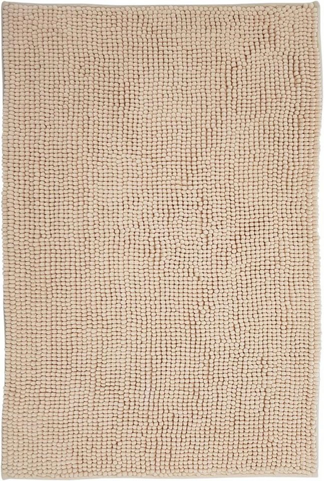 Waidmeister Badematte Waidmeister Badematte Wellnes Chenille Badezimmerteppich, rutschhemmend beschichtet, Polyester, Rutschfest, Saugstark von Waidmeister