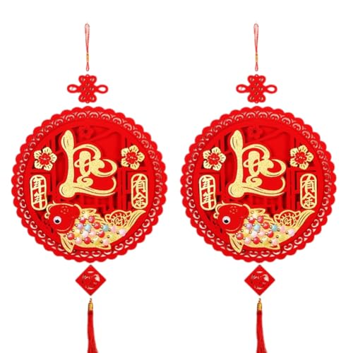 Waiecne Dekorationen zum Neujahrsfest, Traditionelle Vietnamesische Ornamente, Hochzeitsbedarf, Wanddekorationen für die Feiertage, Hochzeitsanhänger C Waiecne Dekorationen zum Neujahrsfest, Traditionelle Vietnamesische Ornamente, Hochzeitsbedarf, Wanddekorationen für die Feiertage, Hochzeitsanhänger C von Waiecne