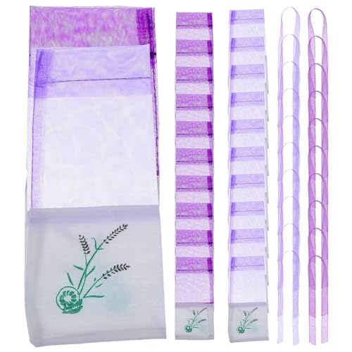 Wakauto 20 Stück Lavendelbeutel Leer,Lavendelbeutel Baumwolle 15 x 7.2 x 0.2cm,Lavendel Beutel Leere Duft Lavendelsäckchen Kordelzugbeutel Sack Duftsäckchen Lila Wakauto 20 Stück Lavendelbeutel Leer,Lavendelbeutel Baumwolle 15 x 7.2 x 0.2cm,Lavendel Beutel Leere Duft Lavendelsäckchen Kordelzugbeutel Sack Duftsäckchen Lila von Wakauto