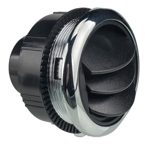 Wakauto Runder A/C-Luftauslass-Entlüftungs-Elektroplattenknopf Typ Universal für Wohnmobil-Wohnmobil-Wohnwagen 87 Mm / 75 Mm 46 Mm Wakauto Runder A/C-Luftauslass-Entlüftungs-Elektroplattenknopf Typ Universal für Wohnmobil-Wohnmobil-Wohnwagen 87 Mm / 75 Mm 46 Mm von Wakauto