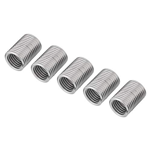 100 Stück Helicoils,Stainless Steel Drahtgewinde Reparatur Einsatz Sortiment Gewindeeinsätze M10×1.5×2.5D Gewinde Reparieren Werkzeug von Wakects