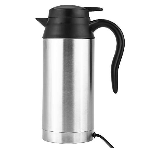 Auto-Wasserkocher 750ML Tragbarer elektrischer Wasserkocher für Auto-Kaffee-Tee von Wakects