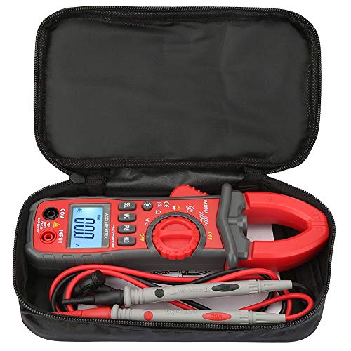 Digital Clamp Multimeter,Clamp Meter Digitaler Stromzange Multimeter AC/DC-Widerstand Spannung Strom Widerstand Kapazitanz Frequenz Testen von Wakects