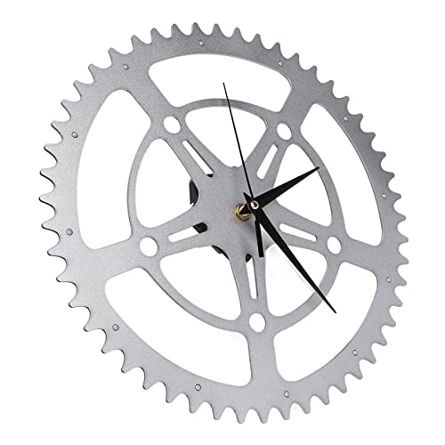 Kreative Wanduhr, Einfache Wanduhr, Rahmenloses Design, Pentagramm-Zahnradform, Hängeuhr mit Geräuschloser Bewegung für Heimbüro-Dekoration, Innenfensterschränke, 30 cm Durchmesser von Wakects