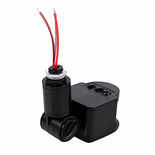 Wakects LED für den Außenbereich, 180°, Sicherheit, Infrarot, PIR, Bewegungssensor, Lichtmelder, Schwarz Wakects LED für den Außenbereich, 180°, Sicherheit, Infrarot, PIR, Bewegungssensor, Lichtmelder, Schwarz von Wakects