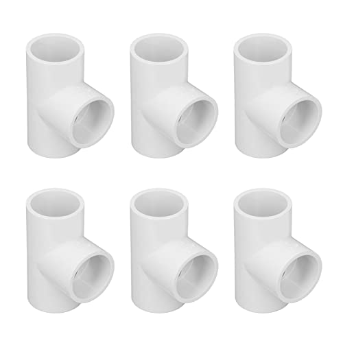Pool T stück, 12 Stück 3 Wege T-Steckverbinder 20 mm 25 mm 32 mm PVC Rohrverbinder Rohrverschraubung für Sanitär-Wasserverteilung (32 mm) von Wakects