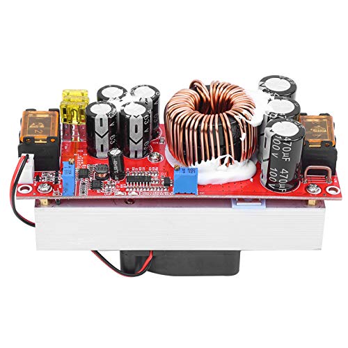 Roboter 1500 W 30 A DC auf DC Voltage Step Up Boost Converter Board Modul 10 bis 60 V bis 12 bis 90 V Gleichstrom CV Stromversorgung mit Lüfter von Wakects