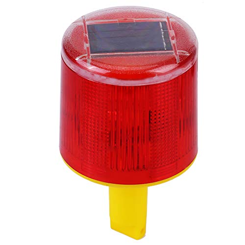 Solar-Alarmlampe mit Bewegungsmelder, Stroboskoplicht, solarbetrieben, mit roten und blauen LEDs, 4 Leuchtmodi, IP65, wasserdicht, Solarlampe, Sicherheit im Außenbereich, für Obstgarten, Garage, von Wakects