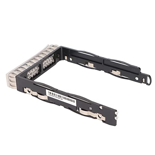 Wakects 2,5 Zoll HDD Caddy Festplattenrahmen Universal SAS/SATA Server Festplattengehäuse für UCS C220 C240 C480 M5, Schwarz Silber von Wakects