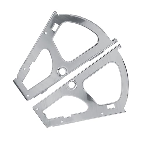 Wakects 2PCS -Schuhschrankscharniere Edelstahlschubladenscharniere Ersatz für die Meisten Schuhregale Regale Schränke mit 3 Ebenenoptionen für die Einfache Installation (1 Stufe) von Wakects