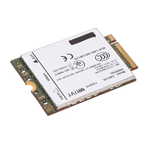 Wakects 300 Mbit/S 4G LTE M.2 Netzwerkkartenmodul, Schnelle und Stabile Verbindung, Plug -and -Play Setup, Kompaktes Design, Kompatibel mit der Latitude Serie, Easy Installation von Wakects
