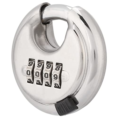 Wakects 4-Dial-Kombinationsschloss, Schlüssellose Bequemlichkeit, Vorhängeschloss aus Edelstahl, Einfach zu Bedienend, Premium-Material, Erweiterter Sicherheit, Anpassbarer Code, 70 Mm Verdickt für Wakects 4-Dial-Kombinationsschloss, Schlüssellose Bequemlichkeit, Vorhängeschloss aus Edelstahl, Einfach zu Bedienend, Premium-Material, Erweiterter Sicherheit, Anpassbarer Code, 70 Mm Verdickt für von Wakects