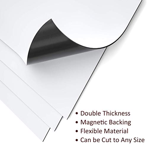 Wakects 4er Pack Magnetische Lüftungsgitter Abdeckung Luftgitter Magnetabdeckung doppelt starke Magnetfolie reduziert Lärm lenkt Luftstrom einfach zu installieren mit Magnetmaterial für (WHITE #81) von Wakects