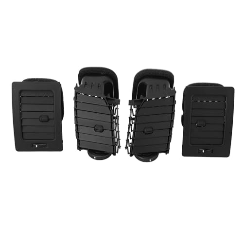 Wakects 4pcs Vordere Armaturenbrett AC Air Vent ABS CENTER DASH AC Outlet Armaturenbrett Klimaanlagen-Lüftungsgrill für Vigo 2005-2015 Auto mit Einfacher Installation Erweiterter Luftstrom von Wakects