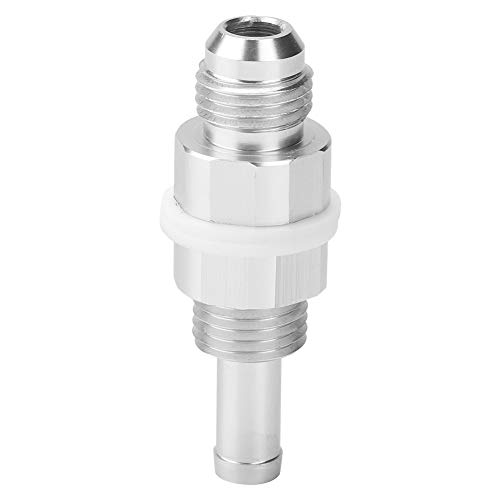 Wakects 5/16 Schlauch Barb -Fitnieren Männliche Flare Bulkhead AN6 Kraftstofftankanschluss für Autoänderungen mit CNC -bearbeitetem Robustem Design von Wakects