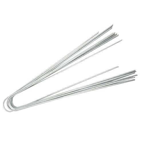 Wakects 50 PCs Heavy -Duty -Stahl Gartenstifte U Form Wakects 50 PCs Heavy -Duty -Stahl Gartenstifte U Form von Wakects