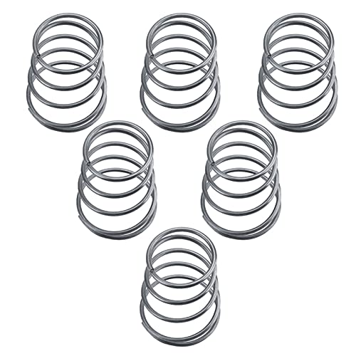 Wakects 5pcs Trimmer Head Springs Ersatz Rasenmäher Spring Brush Cutter Teile Schwere Metallfeder mit Einer Höhe von 5,5 cm für Universelle Trimmer -Kopfzubehör Wakects 5pcs Trimmer Head Springs Ersatz Rasenmäher Spring Brush Cutter Teile Schwere Metallfeder mit Einer Höhe von 5,5 cm für Universelle Trimmer -Kopfzubehör von Wakects